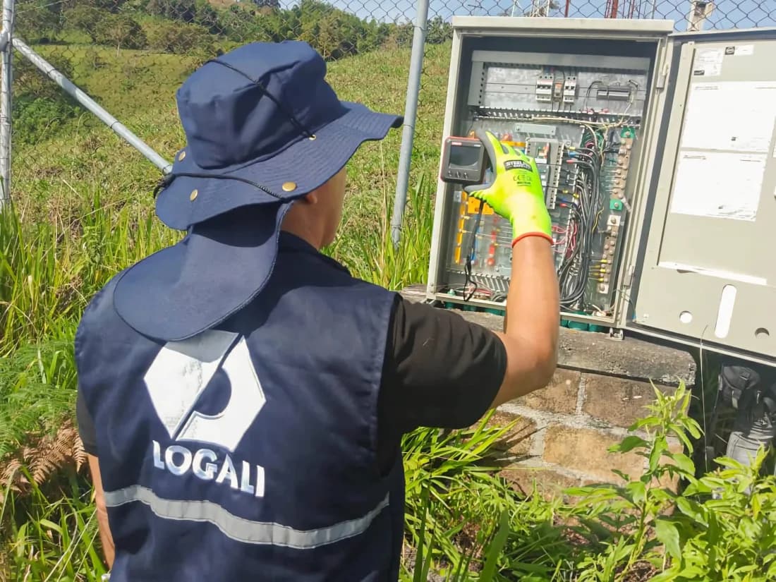 Inspección técnica de un tablero de distribución eléctrica